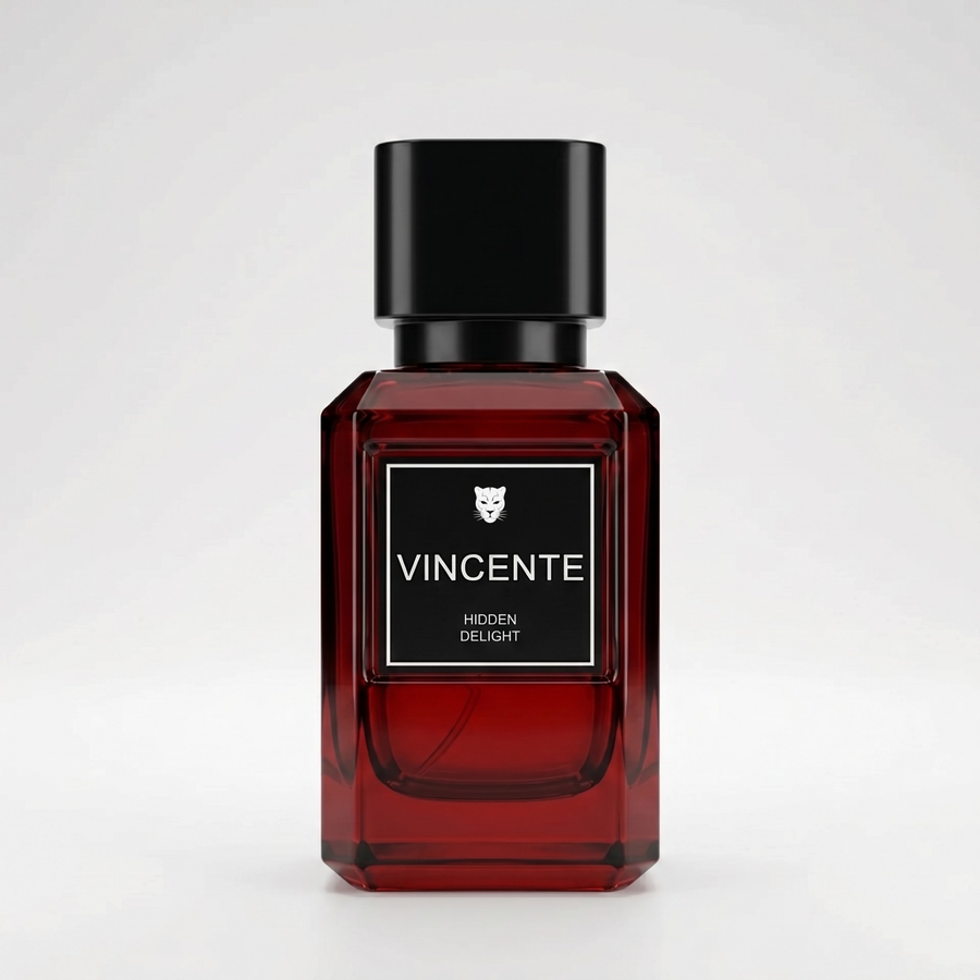 Vincente Hidden Delight – парфюм 50 мл в червен флакон